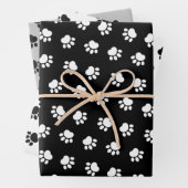 Pet Paws Pattern Papierbladen overvult Inpakpapier Vel (In situ)