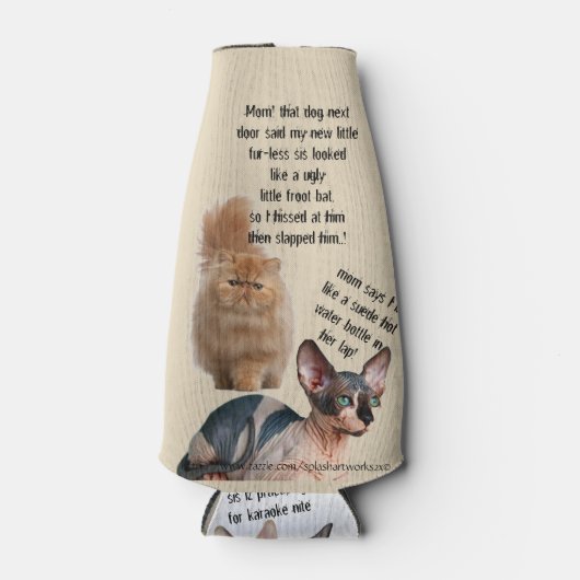 "Pet Peeves" Flesjeskoeler (Voorkant)