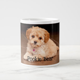 Pet phot personalized custom. grote koffiekop