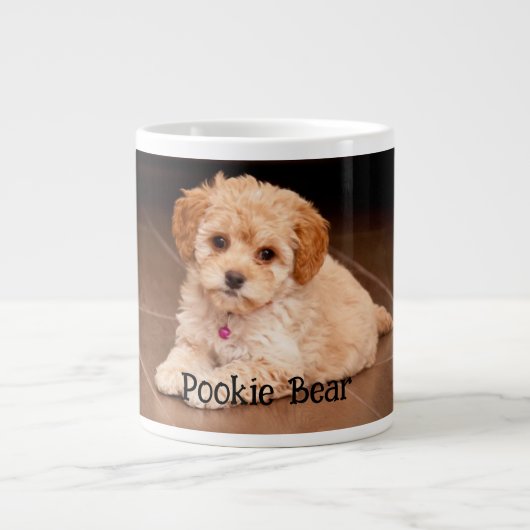 Pet phot personalized custom. grote koffiekop (Voorkant)