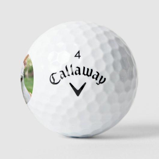Pet Photo Aangepaste Sjabloon Golfballen (Logo)
