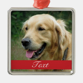 Pet Photo aanpasbaar Metalen Ornament