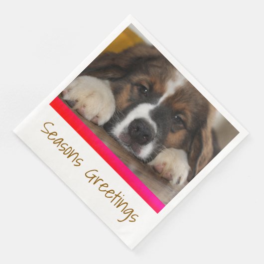 Pet Photo Afbeelding Servet (Hoek)