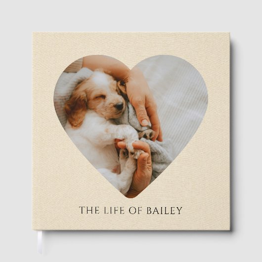 Pet Photo Album Book Gastenboek (Voorkant)