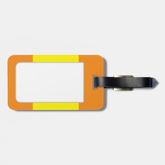 Pet Photo Bagagelabel (Achterkant horizontaal)