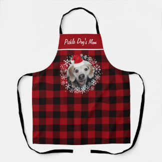 Pet Photo Buffalo Pset Santa Hat Kerstmis Schort