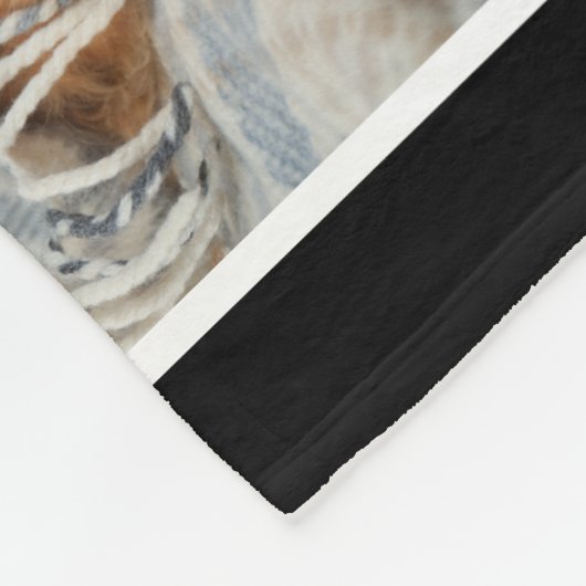 Pet Photo Collage Fleece Deken (Hoek)