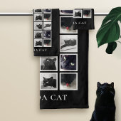 Pet Photo Collage Gepersonaliseerd Dierenvriend Zw Badhanddoek