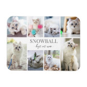 Pet Photo Collage Magneet (Horizontaal)