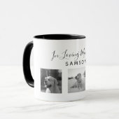 Pet Photo Collage Memorial - In Loving Memory Mok (Voorkant links)