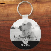 Pet Photo Collage Memorial - In Loving Memory Sleutelhanger (Voorkant)