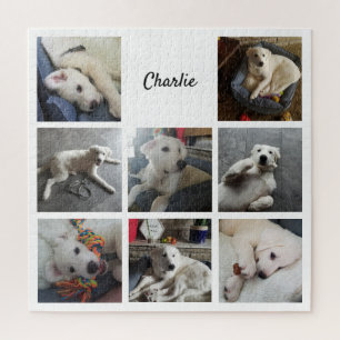 Pet Photo Collage Montage Cute Dog of Cat Legpuzzel