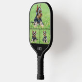 Pet Photo Collage with Name Pickleball Paddle (Links)