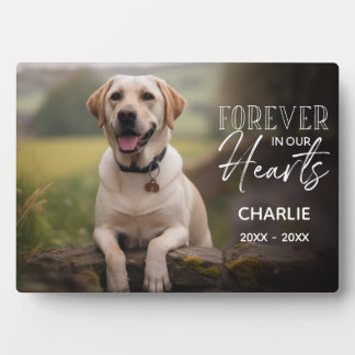 Pet Photo Custom Memorial Fotoplaat