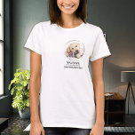 Pet Photo gepersonaliseerde sociale media insta be T-shirt<br><div class="desc">Als je beste vriend ieders beste vriend is! Pet influencer-shirten op maat, zodat al je hondenfans je insta beroemde pet-ster kunnen bijhouden. Of het nu gaat om reizen naar het hondenpark, de lokale dierenwinkel of de shows en marketingcampagnes voor huisdieren, deze professionele sociale media-shirten zijn perfect voor het show van...</div>