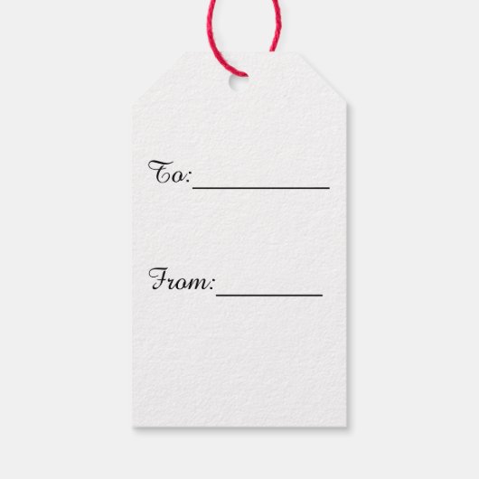 Pet Photo Gift Labels Cadeaulabel (Achterkant)