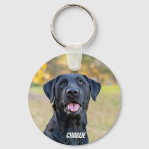 Pet Photo Hondenliefhebber Keepsake Sleutelhanger