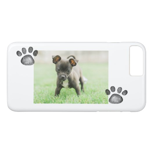 Pet Photo IPhone-draagtas 8Plus/7Plus Case-Mate iPhone Case (Achterkant (Horizontaal))