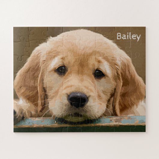 Pet Photo Keepomwille - Golden Retriever - Dog Pho Legpuzzel (Horizontaal)