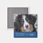 Pet Photo Keepomwille - Hondenliefhebber Gift - Pe Magneet (Voorkant / Achterkant)