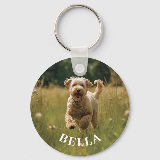 Pet Photo Keepsake  Sleutelhanger (Voorkant)