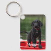 Pet Photo Keychain Custom Two Photo Double Sided (Voorkant)