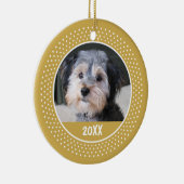 Pet Photo Lijst - Baby of andere - eenzijdig Keramisch Ornament (Rechts)