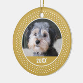 Pet Photo Lijst - Baby of andere - eenzijdig Keramisch Ornament (Links)
