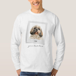 Pet Photo Lijst Personalized Birthday T-shirt