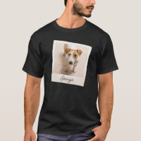 Pet Photo Lijst Rustic Wood - Aangepast