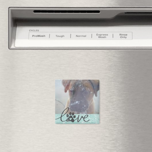 Pet Photo Love Personalize - GraphicLoveShop Magneet (Insitu (Vaatwasser))