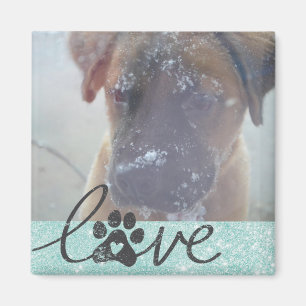 Pet Photo Love Personalize - GraphicLoveShop Magneet