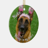 Pet Photo Memorial Ornament (Rechts)