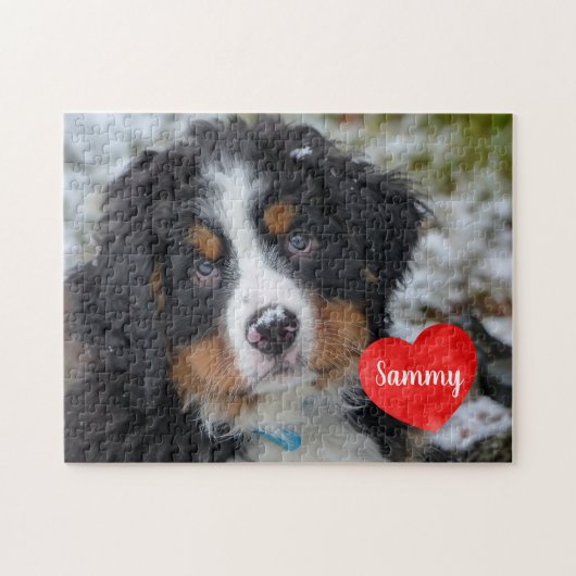 Pet Photo Memorial - Pet Keepomwille - Hondenliefh Legpuzzel (Horizontaal)