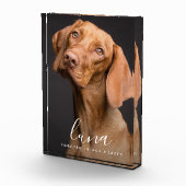 Pet Photo Memorial Sympathy Tribute Fotoblokken (Rechts)