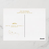 Pet Photo Merry Folie Holiday Briefkaart (Achterkant)