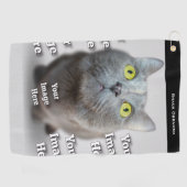 PET Photo ✨ Mooie Custom Golfhanddoek (Horizontaal)