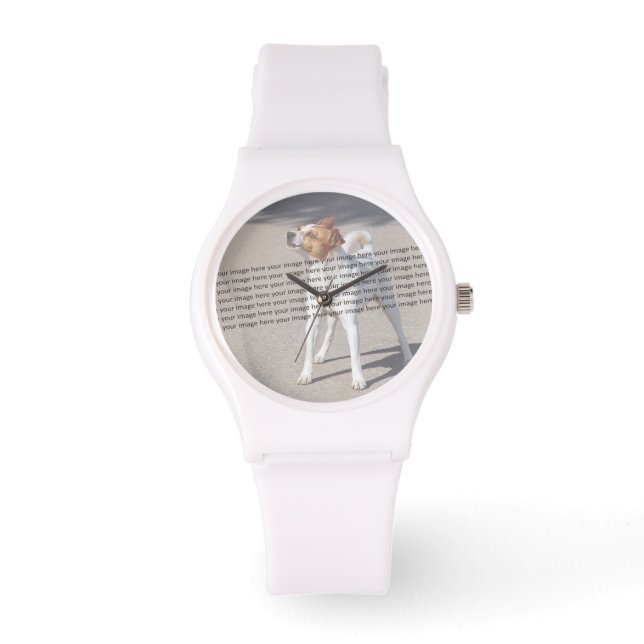 PET Photo ✨ Mooie Custom Horloge (Voorkant)