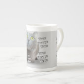 PET Photo ✨ Mooie Custom Porselein Kop (Voorkant rechts)