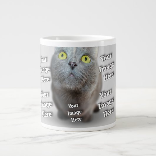 PET Photo ✨ Mooie Custom Porselein Kop (Voorkant)