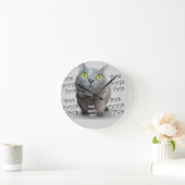 PET Photo ✨ Mooie Custom Ronde Klok (Huis)