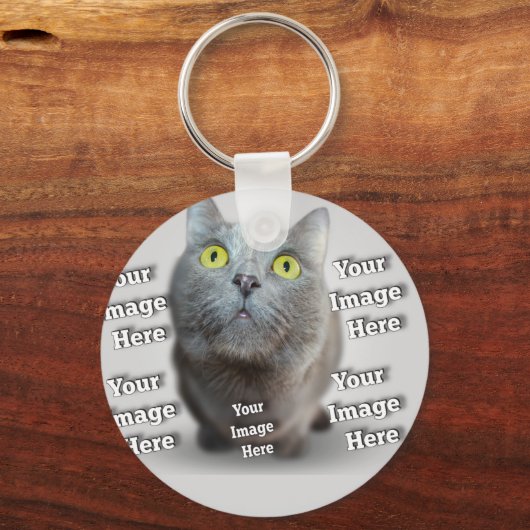 PET Photo ✨ Mooie Custom Sleutelhanger (Voorkant)
