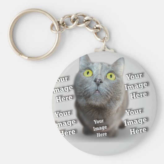 PET Photo ✨ Mooie Custom Sleutelhanger (Voorkant)