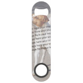 PET Photo ✨ Mooie Custom Speed Flessenopener (Achterkant)