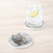 PET Photo ✨ Mooie Custom Zandsteen Onderzetter (Zijkant)