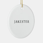 Pet Photo Ornament (Rechts)