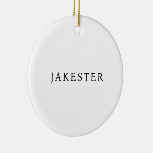 Pet Photo Ornament (Rechts)