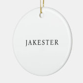 Pet Photo Ornament (Links)