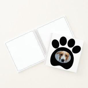 PET PHOTO PAW PRINT LIJST SJABLOON VOOR KATTEN EN  NOTITIEBOEK