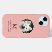 Pet Photo Peach gepersonaliseerd Case-Mate iPhone Case (Achterkant (horizontaal))
